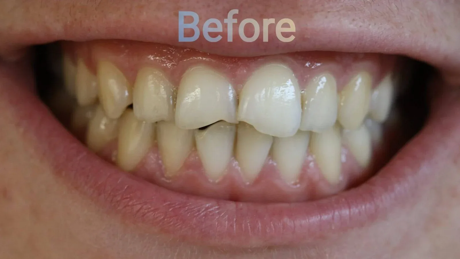 Dental Crown Restoration for Fractured Front Teeth